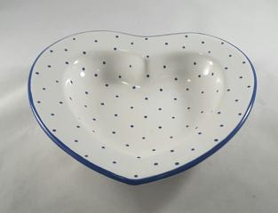 Gmundner Keramik-Schale/Herz-Form C14